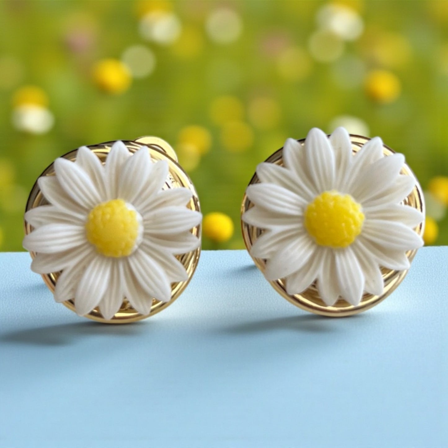 Daisy Charm Studs