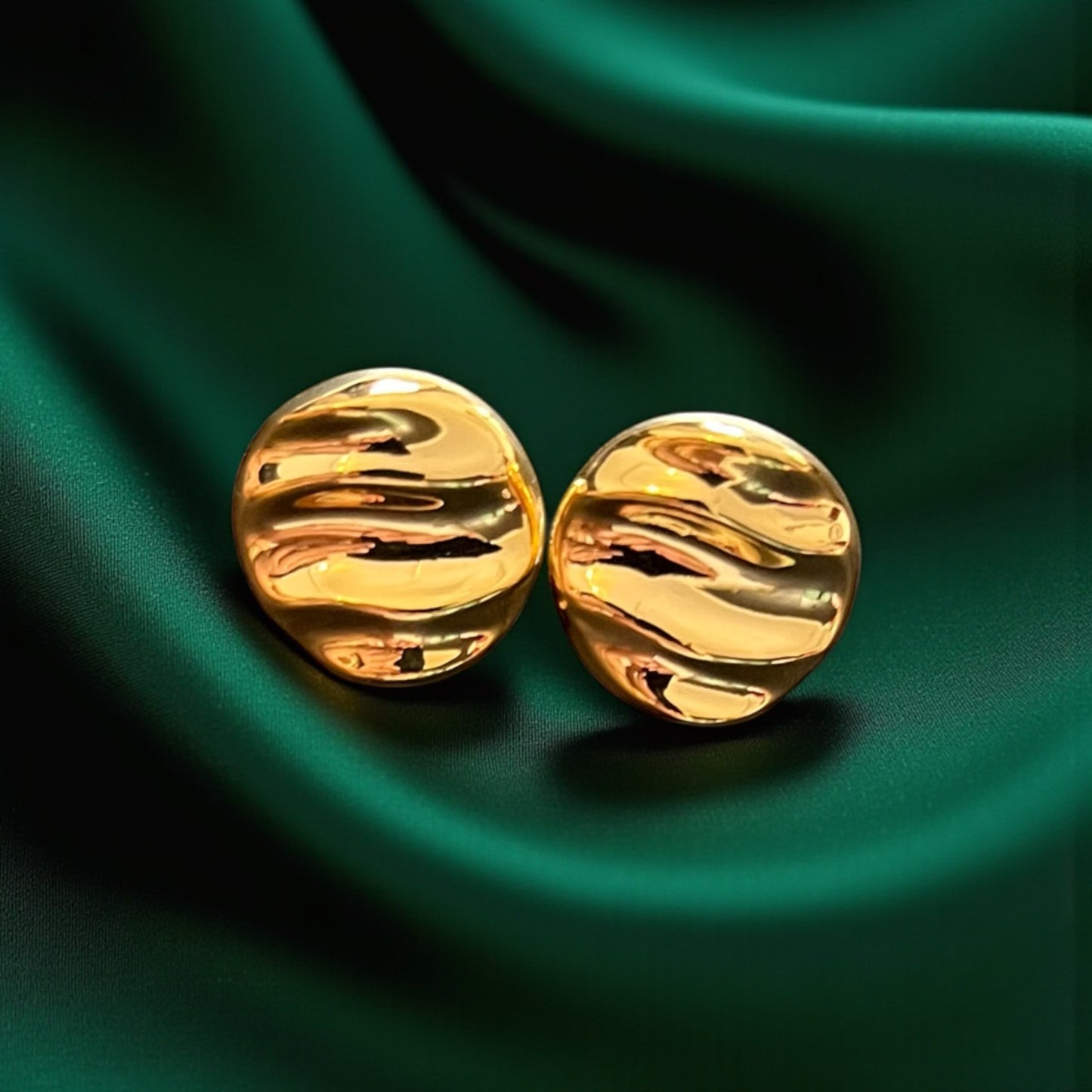 Gold Metalic Studs