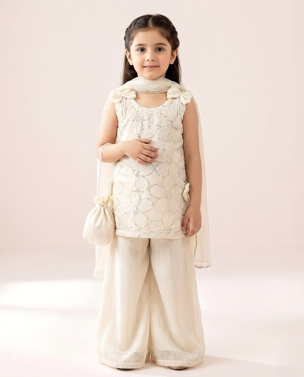 Ivory Pearl Blossom Set