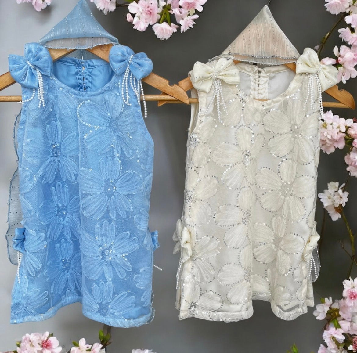 Ivory Pearl Blossom Set