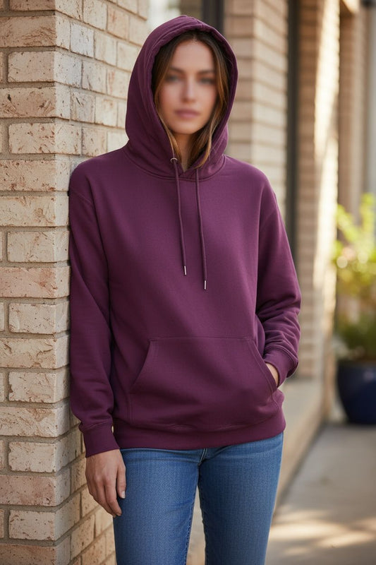 Classic Burgundy Hoodie