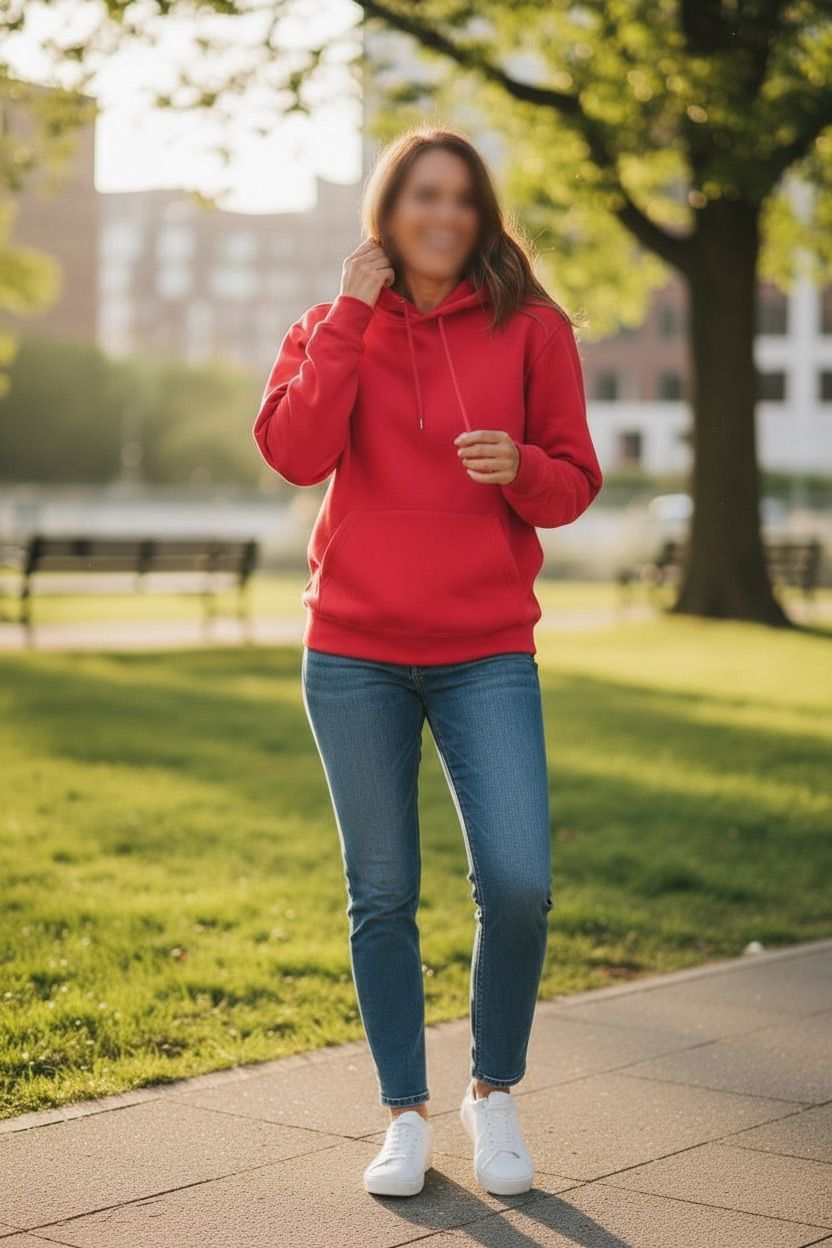 Classic Red Hoodie