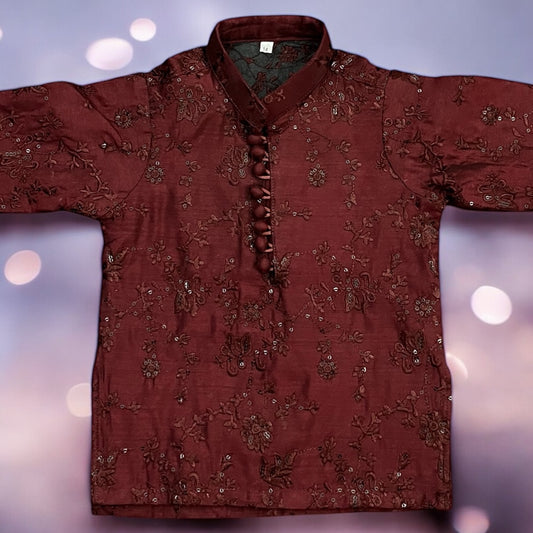 Royal Garnet Kurta