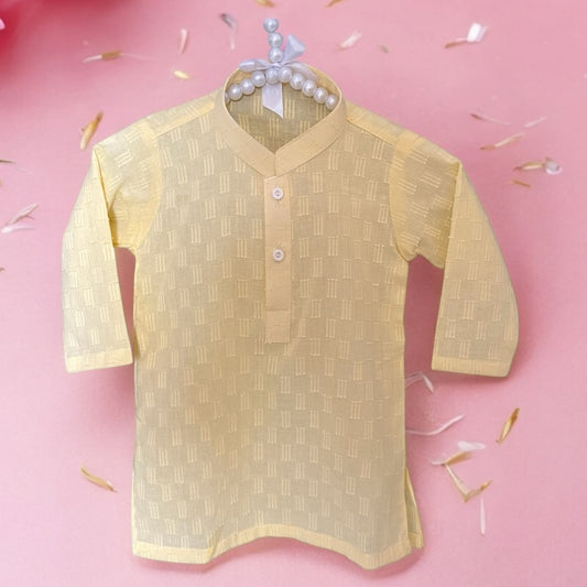 Buttercream Bliss Cotton Kurta set