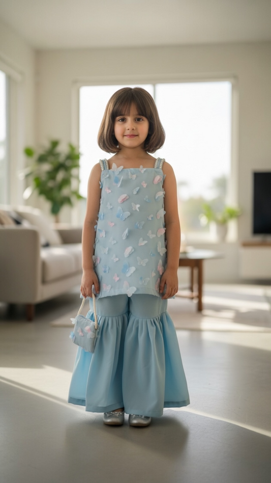 Blue Butterfly Fairy Tale